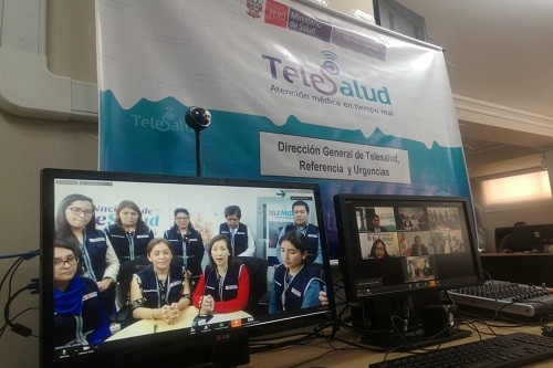 Telesalud llega a la frontera con Chile y a 19 establecimientos de salud de la región Ica