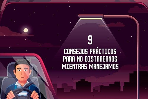 9 consejos prácticos para no distraernos mientras manejamos