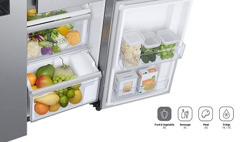 Conoce una nueva manera de organizar tu alimentación: Samsung presenta su nueva Refrigeradora 3-DOOR FLEX en Perú