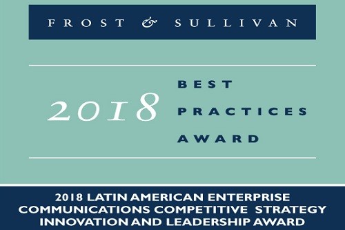 Avaya recibe el premio Frost & Sullivan a la Innovación y Liderazgo Estratégico Competitivo 2018