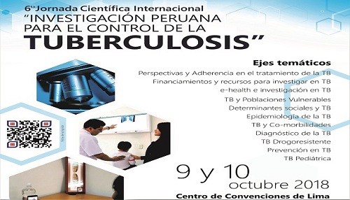 Mejor tesis universitaria sobre tuberculosis será premiada en VI Jornada Científica Internacional