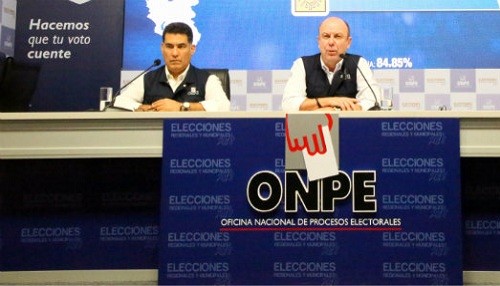 ONPE entregó resultados al 100% de 12 distritos de Lima