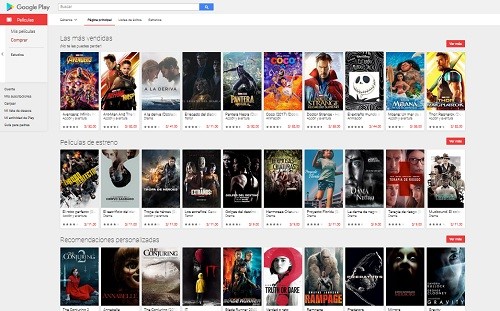 Google Play está actualizando sus compras de películas a 4K de forma gratuita