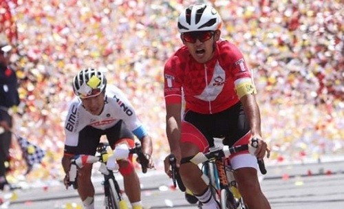André González se impone en la sexta etapa de la Vuelta Ciclista a Guatemala