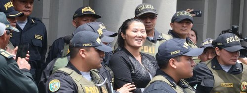 Keiko Fujimori pasa su primer día de prisión preventiva en el penal de mujeres de Chorrillos