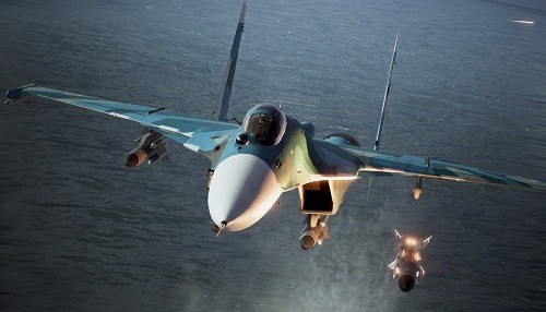 Batalla con tu Jet personalizado en Ace Combat® 7: Skies Unknown