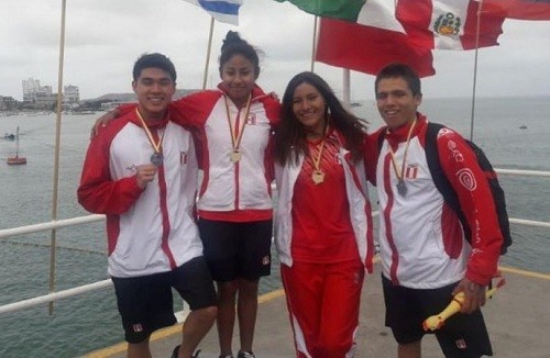 Selección peruana logra 4 medallas en inicio de la Copa Pacífico 2018