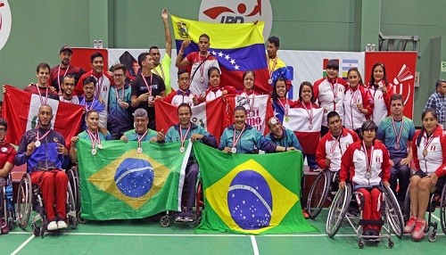 Nuestra selección gana 28 medallas en el Sudamericano de Parabádminton