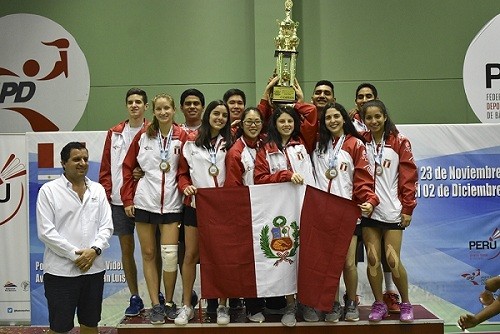 Perú Logra 79 medallas en Sudamericano de Bádminton