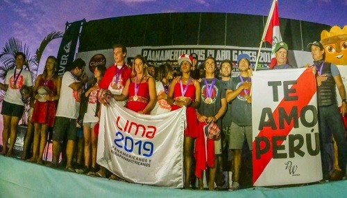 Perú campeón de los Panamericanos de Surf 2018