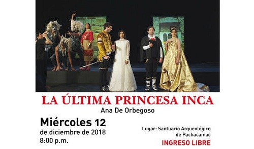 Proyectarán video arte 'La Última Princesa Inca' sobre pirámides de Pachacamac