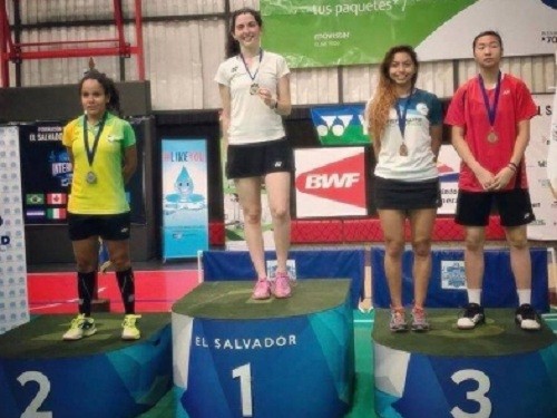Bádminton peruano logra medallas en El Salvador International 2018