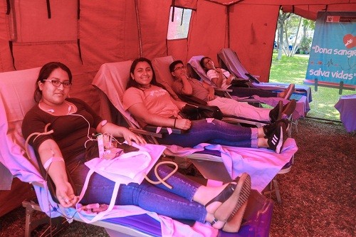 Niños del INSN de Breña se beneficiarán con sangre donada por colaboradores del Minsa