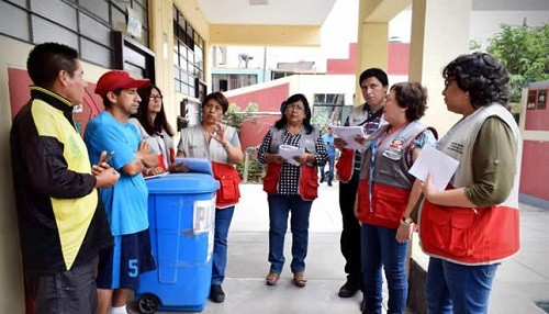 Se supervisó condiciones de colegios en San Juan de Lurigancho