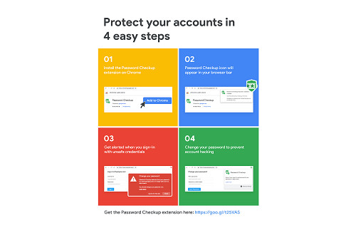 La nueva extensión de Google Chrome comprueba automáticamente que sus contraseñas aún están seguras