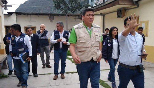 Minsa y Diresa Lima evalúan establecimientos de salud ante los riesgos de inundaciones y huaycos en Canta