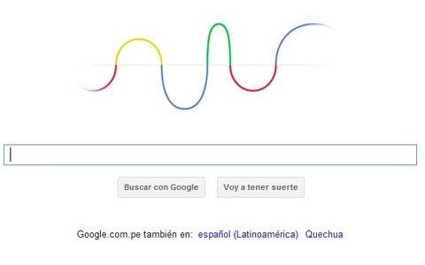 'Doodle' de Google recuerda los 155 años de nacimiento de Heinrich Rudolf Hertz