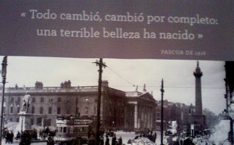 Exposición sobre la vida y obra del escritor irlandés W. B. Yeats