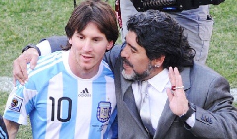 Maradona: 'Me rió cuando dicen que Messi es mejor que yo'