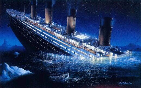 Divulgan imágenes del Titanic en el fondo del mar (fotos)