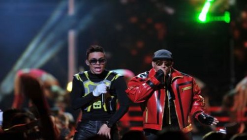Daddy Yankee y Prince Royce en Premios Juventud 2011 (video)