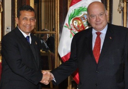 Ollanta Humala y la OEA coinciden en políticas contra narcotráfico