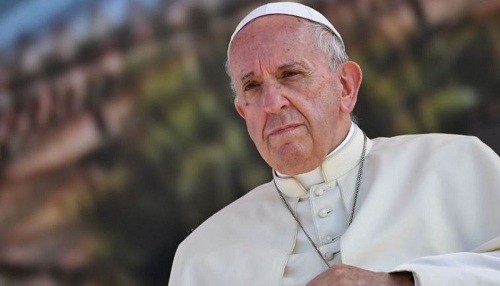El Papa Francisco ora por el fin pacífico de la crisis de Nicaragua
