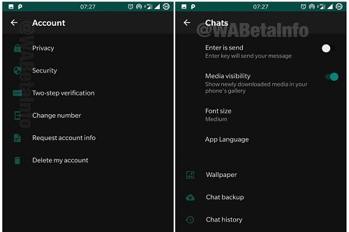 La actualización de WhatsApp finalmente traerá el modo oscuro a Android