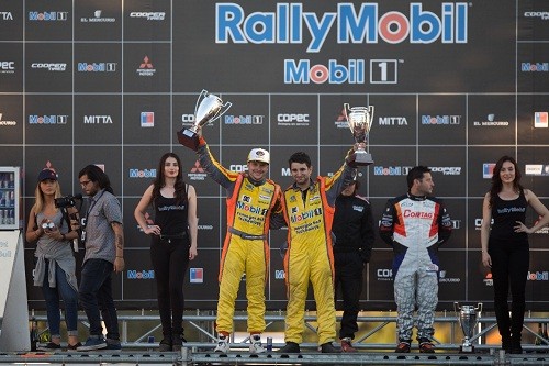 El piloto Mario Hart ganó y encantó en su debut en el Rally Mobil de Chile