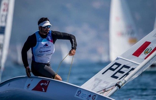 Peschiera entre los 10 mejores en Campeonato Mundial De Vela