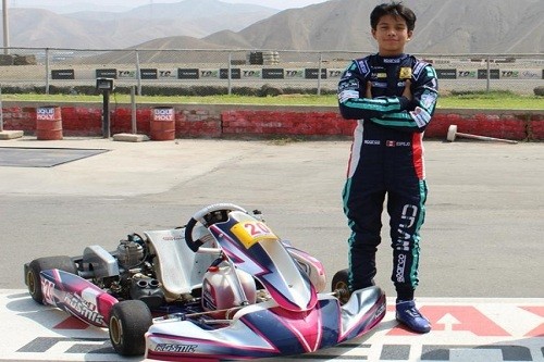 Piloto peruano Eduardo Espejo el mejor ubicado en Sudamericano de Kart