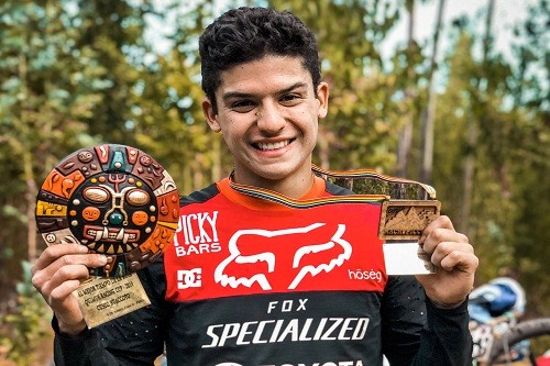 Sebastián Alfaro se afianza en el liderazgo del Nacional de Downhill