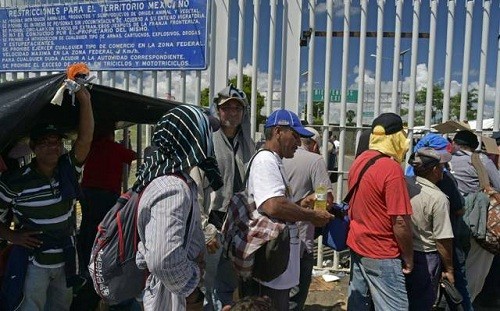 Migrantes regresaron a Juárez en medio de la política ampliada de 'Permanecer en México'