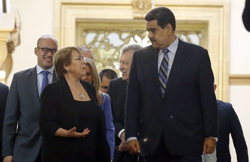 Venezuela permite a la jefa de derechos humanos de la ONU, Bachelet, establecer una oficina