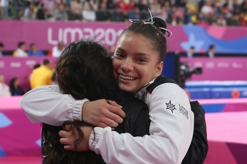Panamericanos Lima 2019: Fabiola Díaz, con 16 años, quedó cuarta en gimnasia artística