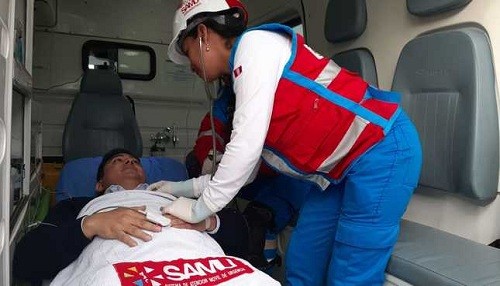 SAMU recibió 6,500 llamadas de urgencias y emergencias durante feriado por fiestas patrias