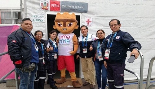 Minsa brinda atención médica a asistentes y participantes de los Juegos Panamericanos y Parapanamericanos