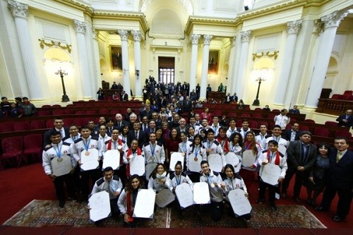 Panamericanos Lima 2019: Congreso rindió homenaje a deportistas con medallas