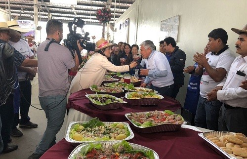 Festival de la cebolla por el día de Arequipa