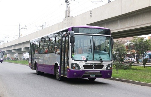 Nuevo servicio zonal del Corredor Morado a s/ 1.00