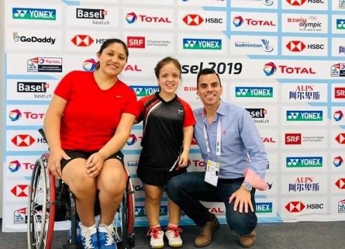 Giuliana Poveda, Campeona Mundial de Para Bádminton talla baja