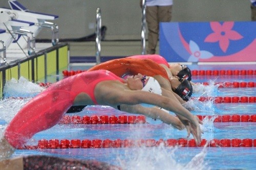 Campeonato Nacional de Natación Infantil y Juvenil en Campo De Marte