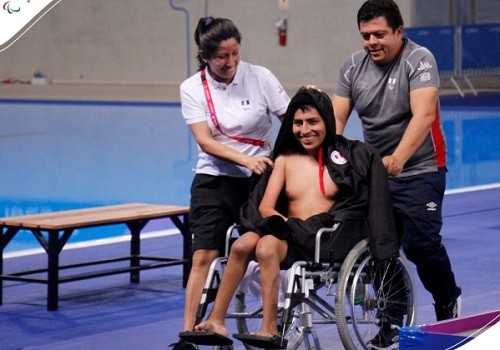 Rodrigo Santillán se llevó el bronce en Para Natación