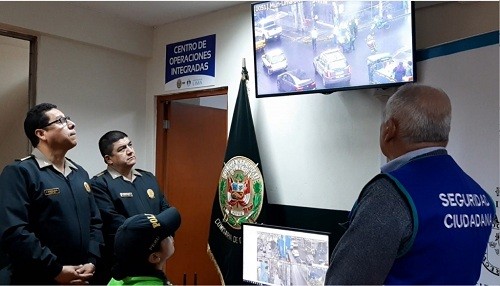 Instalan módulos de videovigilancia conectados a central de serenazgo