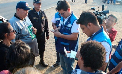 MIGRACIONES y PNP intervienen a más de 150 venezolanos indocumentados en Tumbes