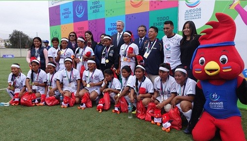 Asháninkas conquistaron el título de fútbol femenino de los Juegos Deportivos Escolares Nacionales