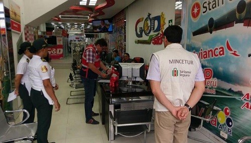 Mincetur interviene agencias de viaje y hospedajes de Iquitos en marco de estrategia 'Turismo Seguro'