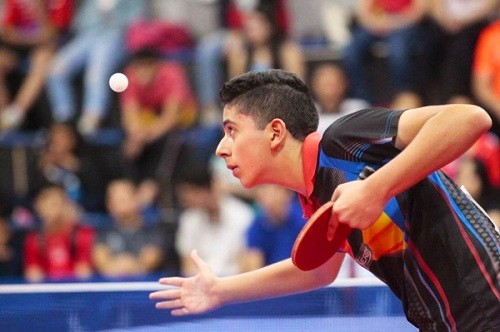 Carlos Fernández es el número 1 del Tenis de Mesa en Latinoamérica