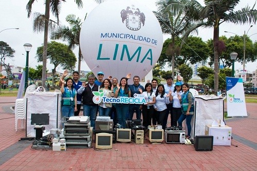 Tecnorecicla Lima: se recolectó más de 2 toneladas de residuos en primer fin de semana