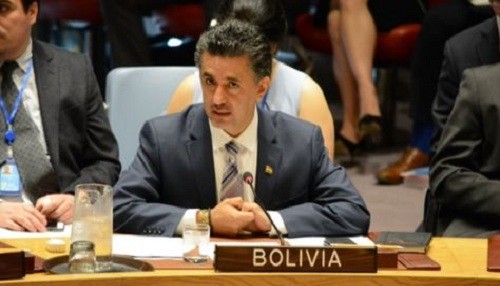 Bolivia: embajador Sacha Llorenti ante la ONU dijo que no renunciaría al cargo